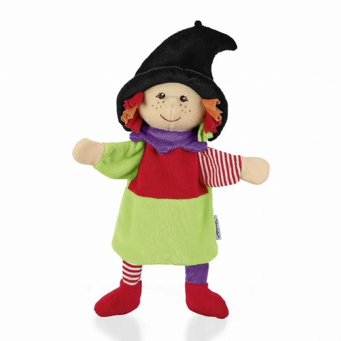 Handpuppe Hexe 29 cm version 1