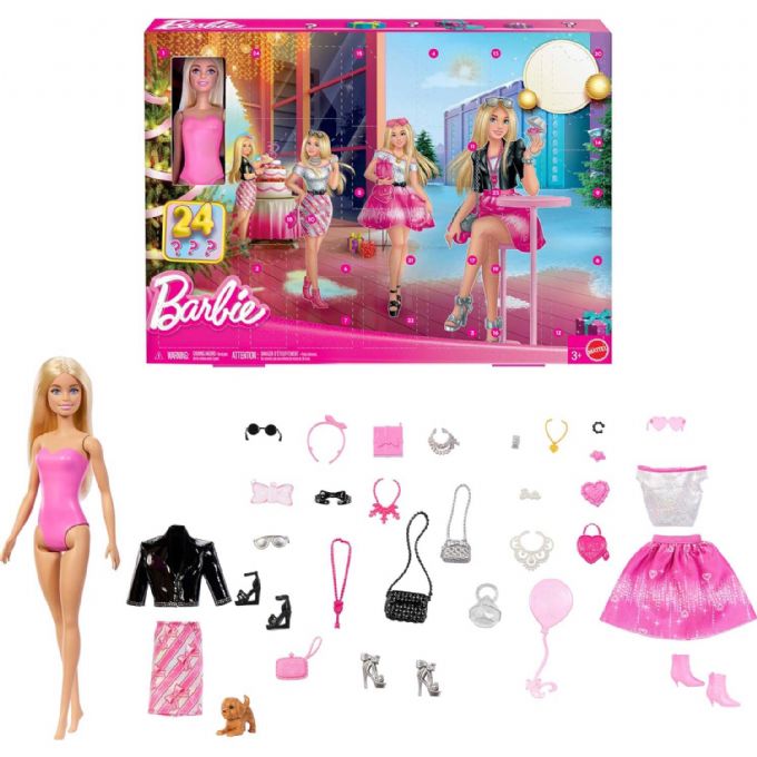 Barbie Fashionista Adventskale version 1